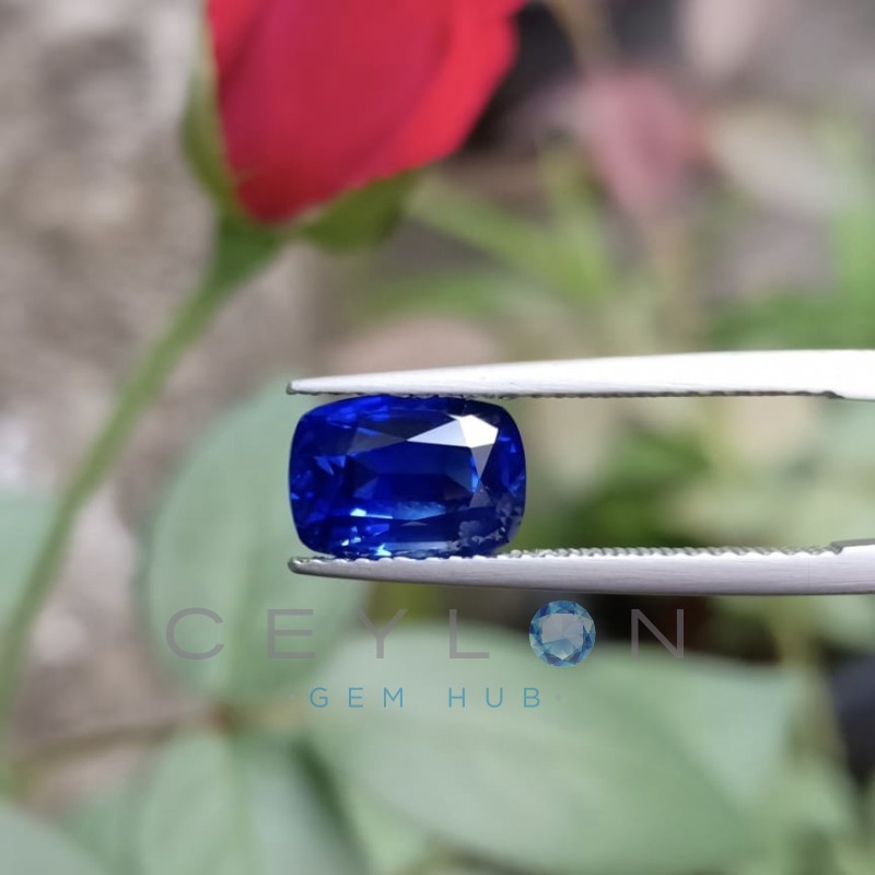 Unheated Ceylon Blue Sapphire - 3.54 cts