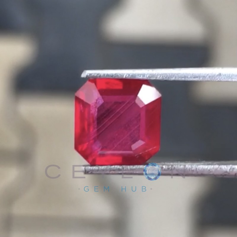 Vivid Red Ruby - 2.06 Cts