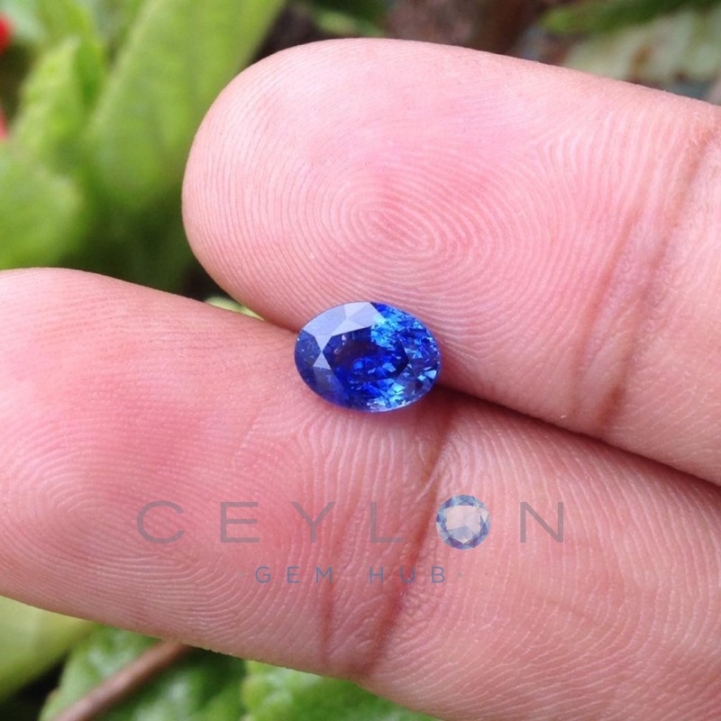 Blue Sapphire Heated - 1.35 Cts